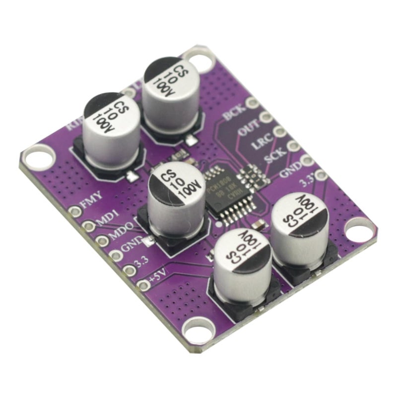 GODIYMODULES PCM1808 24bit 105dB Audio Stereo ADC Single-Ended Analog-Input Decoder 24bit Amplifier Board Player Module - Image 3